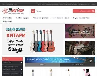 Онлайн магазин за музикални инструменти  - music-shop.bg